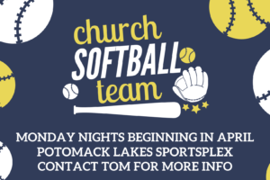 Church Softball- starting up